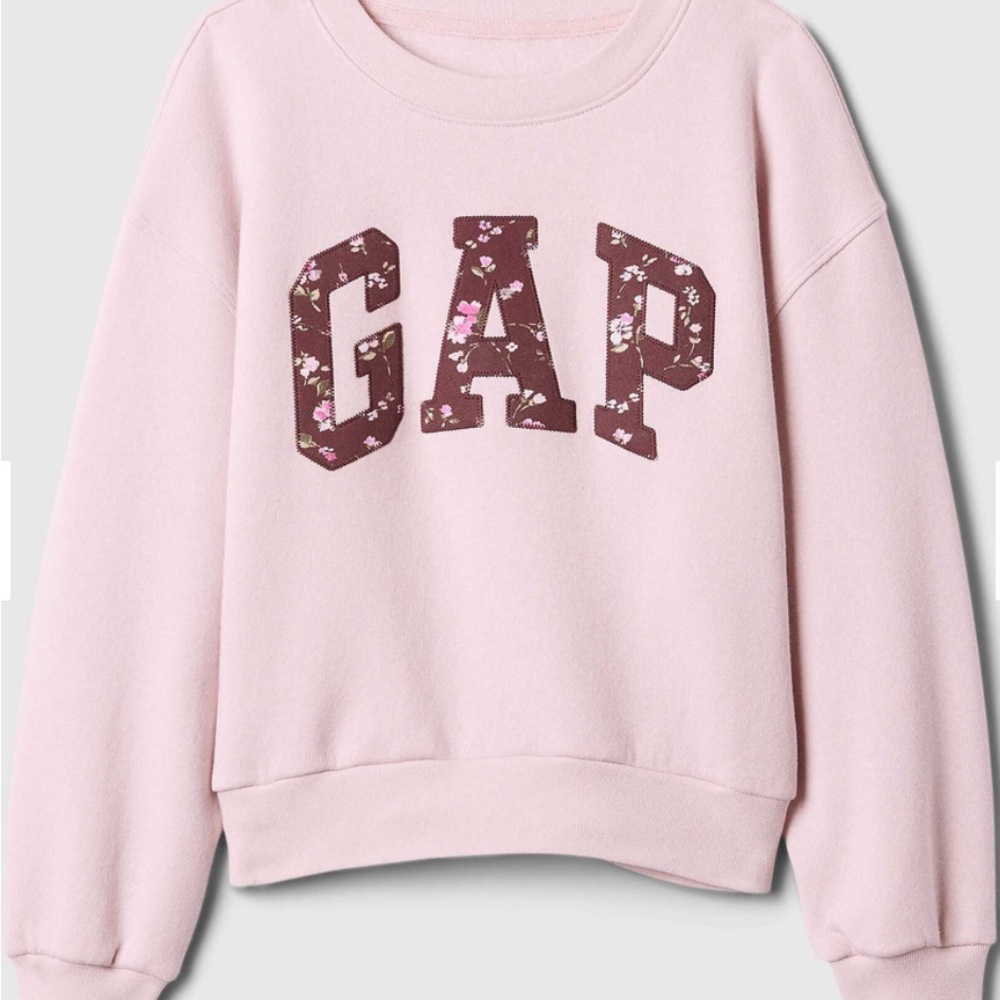 GAP Pink Crew Neck Sweater Casual Cotton Blend
